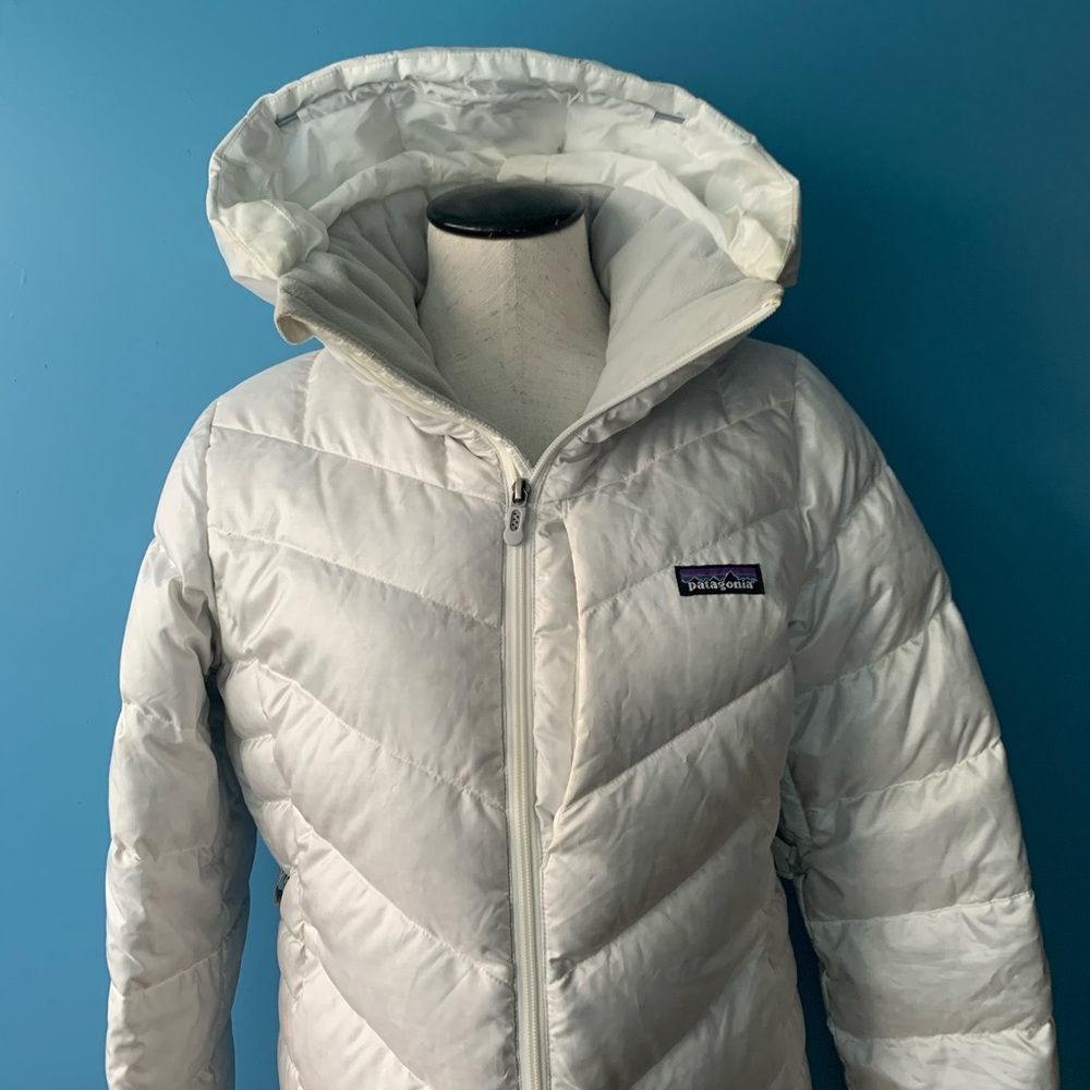 Patagonia down hooded jacket